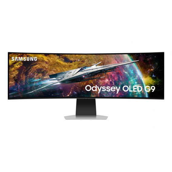 Obrázok pre Samsung G95SC počítačový monitor 124,5 cm (49") 5120 x 1440 px Dual QHD OLED Stříbrná