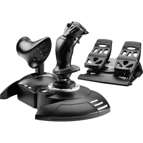 Obrázok pre Thrustmaster T.Flight Full Kit X Černá USB Joystick Analogový/digitální PC, Xbox