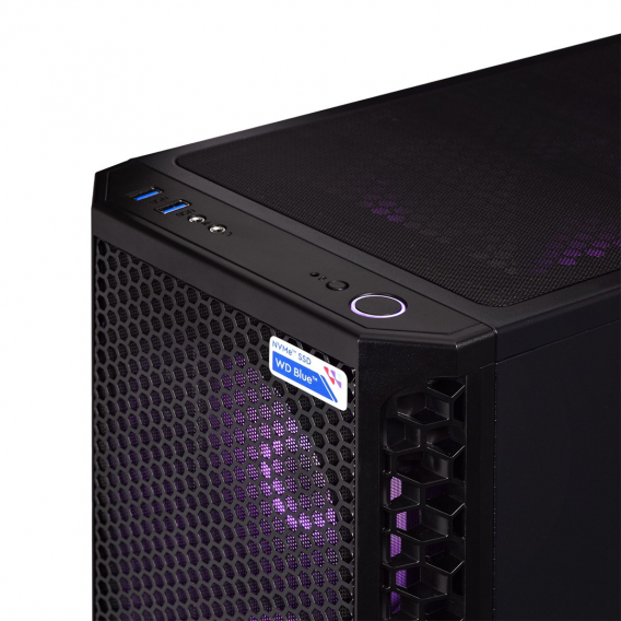 Obrázok pre Actina 5901443339236 PC Intel® Core™ i5 i5-12400F 32 GB DDR4-SDRAM 1 TB SSD AMD Radeon RX 7700 XT Midi Tower Černá