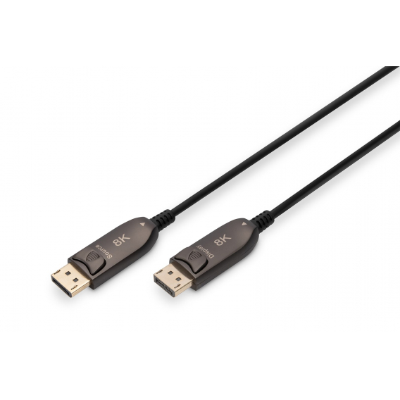 Obrázok pre Digitus AK-340107-150-S DisplayPort kabel 15 m Černá