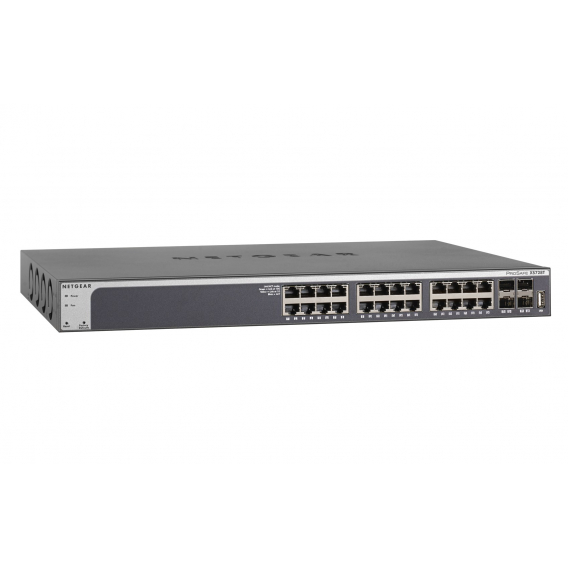 Obrázok pre NETGEAR XS728T Řízený L2+/L3 10G Ethernet (100/1000/10000) Černá