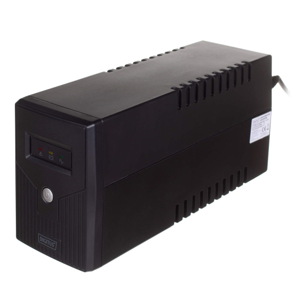 Obrázok pre UPS Line-Ineractive LED, 800VA/480W1x12V/9Ah, AVR, 2xSCHUKO, USB, RJ11