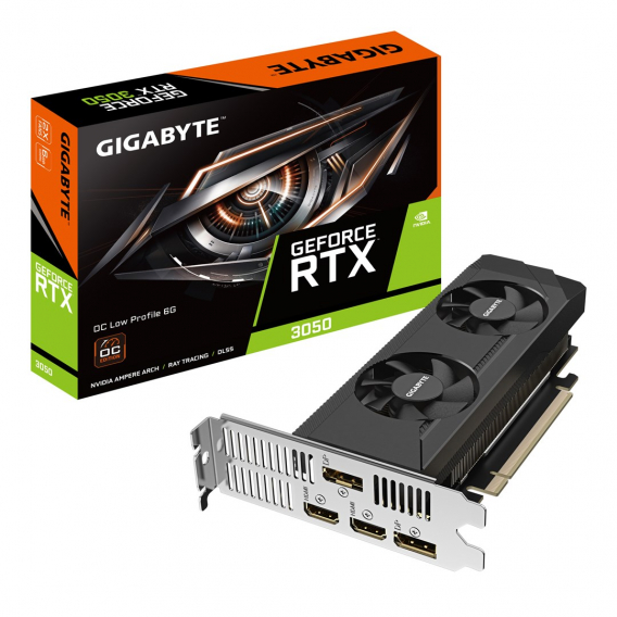 Obrázok pre GIGABYTE GeForce RTX 3050 OC Low Profile 6G NVIDIA 6 GB GDDR6