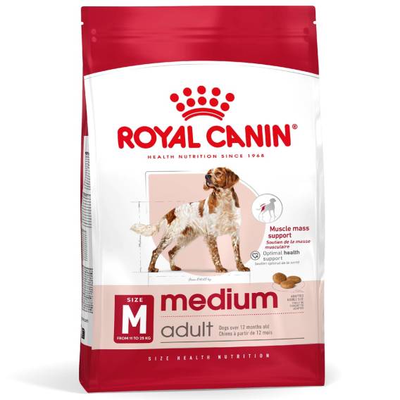 Obrázok pre ROYAL CANIN Adult Medium - suché krmivo pro psy - 4kg