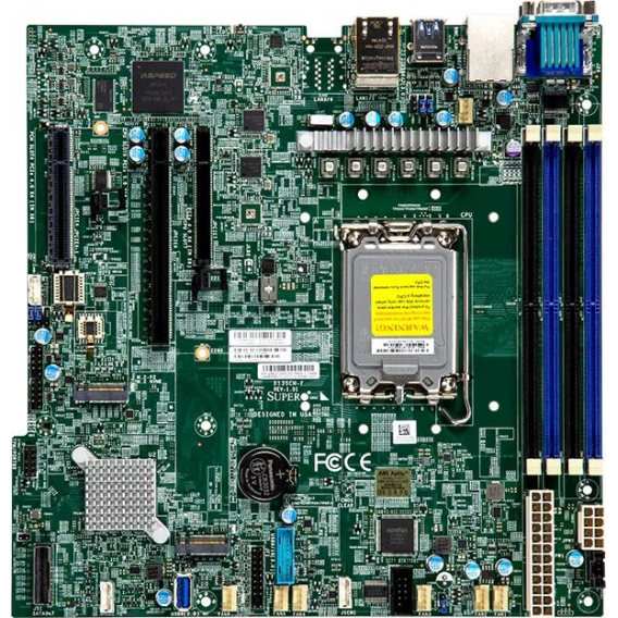 Obrázok pre Základní deska SUPERMICRO X13SCH-F Intel Xeon E-2400 C266 LGA-1700 (Socket V0) micro ATX (MBD-X13SCH-F-O)