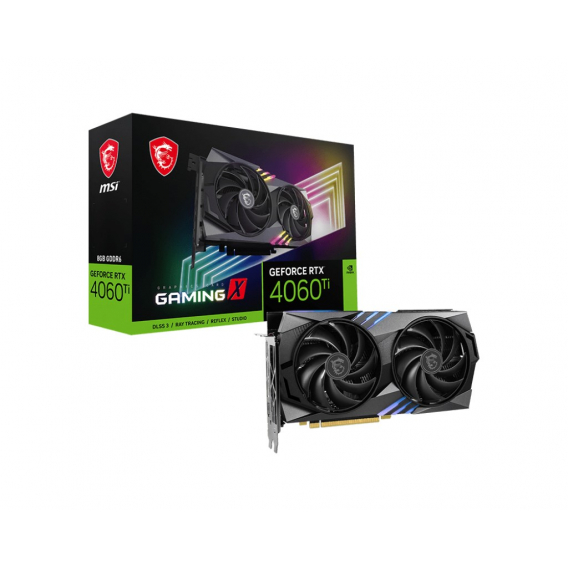 Obrázok pre MSI GeForce RTX 4060 Ti GAMING X 8G NVIDIA 8 GB GDDR6 DLSS 3