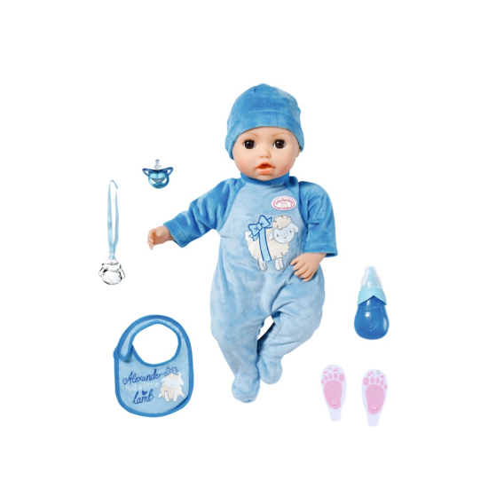 Obrázok pre Bayer Baby Doll Piccolina Magic Eyes 46cm 94694AA