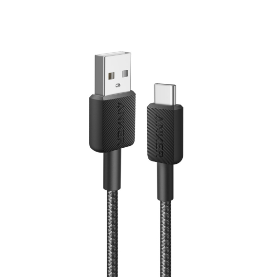 Obrázok pre Anker 322 USB kabel 0,9 m USB A USB C Černá