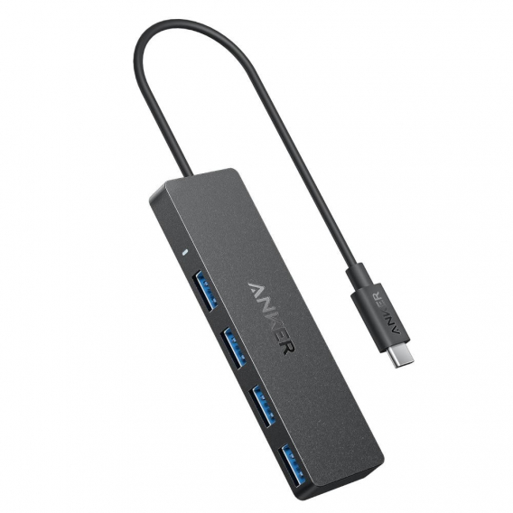 Obrázok pre HUB Anker A8309G11 |  USB-C - 4x USB-A, 5 Gbps