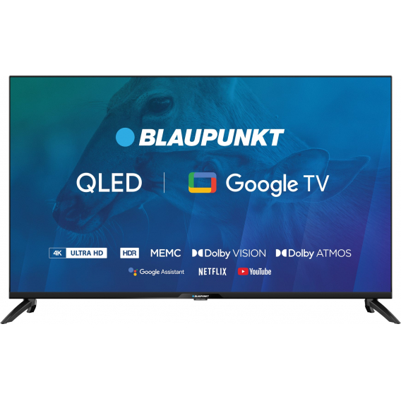 Obrázok pre TV 43" Blaupunkt 43QBG7000S 4K Ultra HD QLED, GoogleTV, Dolby Atmos, WiFi 2,4-5GHz, BT, černá