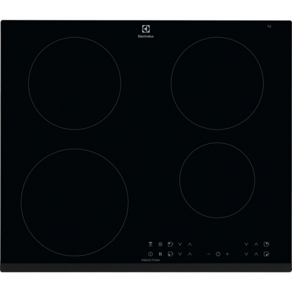 Obrázok pre Electrolux LIR60430 varná deska Černá Vestavěné 60 cm Indukční varná deska se zónami 4 zóna/zón