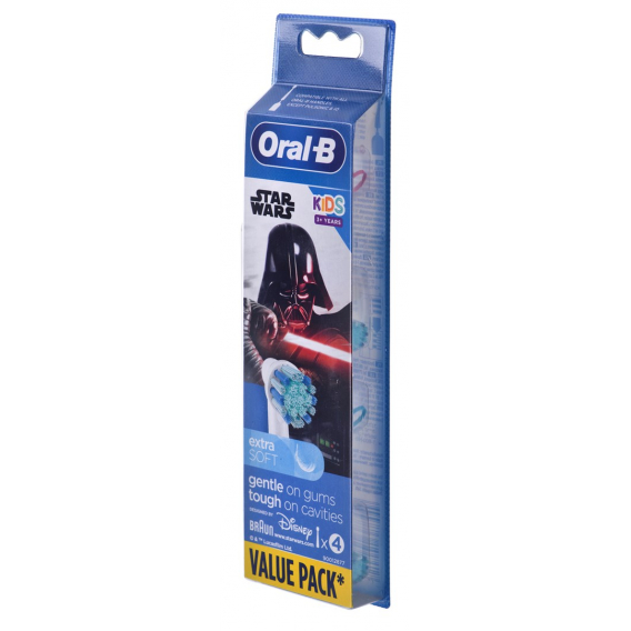 Obrázok pre ORAL-B STAR WARS - Náhradní hlavice elektrických zubních kartáčků, 4 kusů