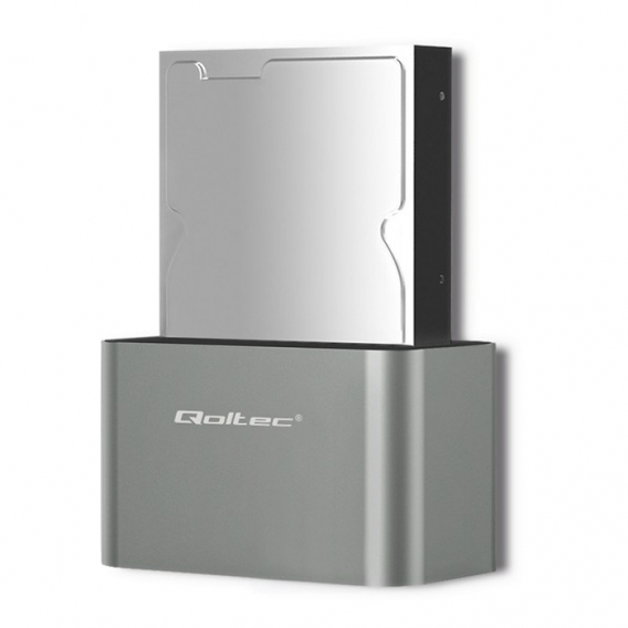 Obrázok pre Qoltec 50315 Dokovací stanice HDD / SSD | 2,5 "/ 3,5" SATA | USB 3.0
