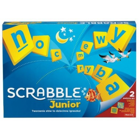 Obrázok pre Mattel Scrabble Junior slovní stolní hra Děti