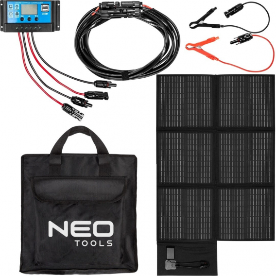 Obrázok pre Přenosný solární panel 120W/18V NEO Tools 90-141