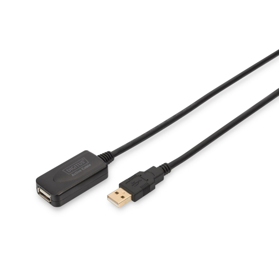 Obrázok pre Digitus DA-70130-4 USB kabel USB 2.0 5 m USB A Černá