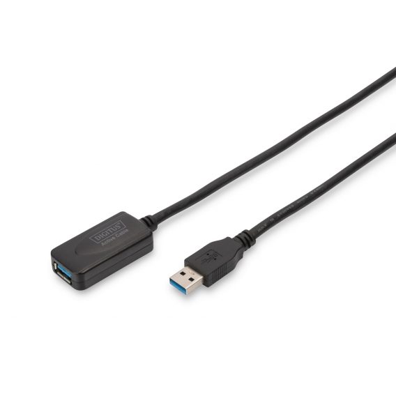 Obrázok pre Digitus DA-73104 USB kabel 5 m USB 3.2 Gen 1 (3.1 Gen 1) USB A Černá