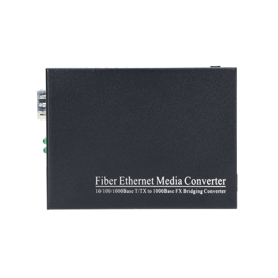 Obrázok pre Extralink SEDIR FIBER ETHERNET MEDIA CONVERTER 1X SFP 1GB 1X RJ45 1GB - MC220 - Converter - Glasfaser (LWL) konvertor síťové kabeláže Interní 1000 Mbit/s 1 nm Černá