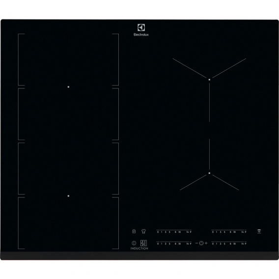 Obrázok pre Electrolux EIV654 Černá Vestavěné 60 cm Indukční varná deska se zónami 4 zóna/zón