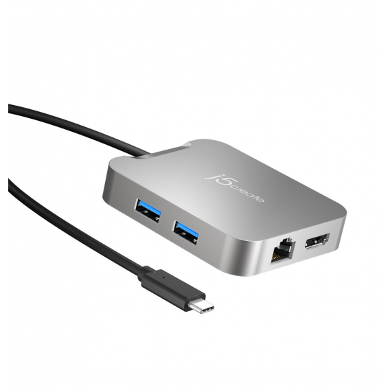 Obrázok pre j5create JCD391 Kabel USB 3.2 Gen 1 (3.1 Gen 1) Type-C Stříbrná