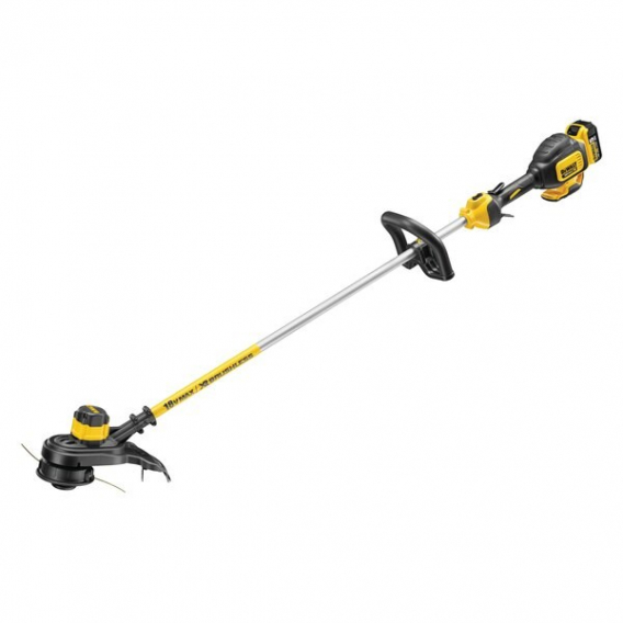 Obrázok pre DeWALT DCM561P1-QW křovinořez / strunová sekačka 33 cm Baterie Černá, Žlutá