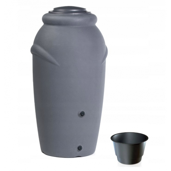 Obrázok pre PROSPERPLAST RAINWATER CONTAINER AQUACAN BABY GREY 210 L