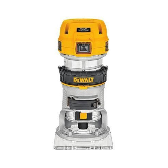 Obrázok pre DeWALT D26200-QS Horní frézka / ořezávací stroj Černá, Nerezová ocel, Žlutá 27000 ot/min 900 W