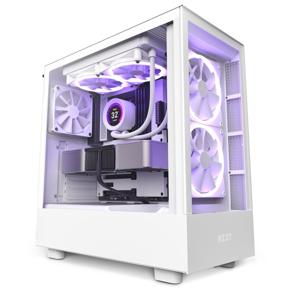 Obrázok pre NZXT H5 Elite Midi Tower Bílá