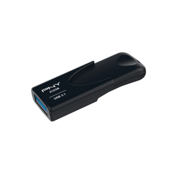 Obrázok pre PNY Attache 4 USB paměť 512 GB USB Typ-A 3.2 Gen 1 (3.1 Gen 1) Černá