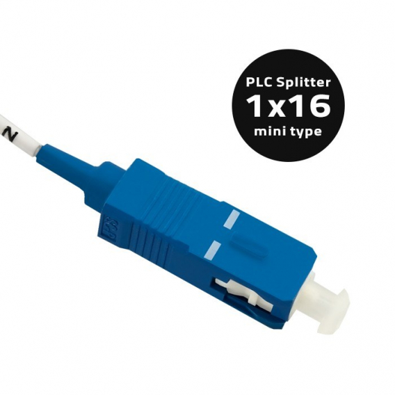 Obrázok pre Qoltec 54209 Splitter 1x16 | SC/PC - SC/PC | G.657A | Singlemode | 0.9mm