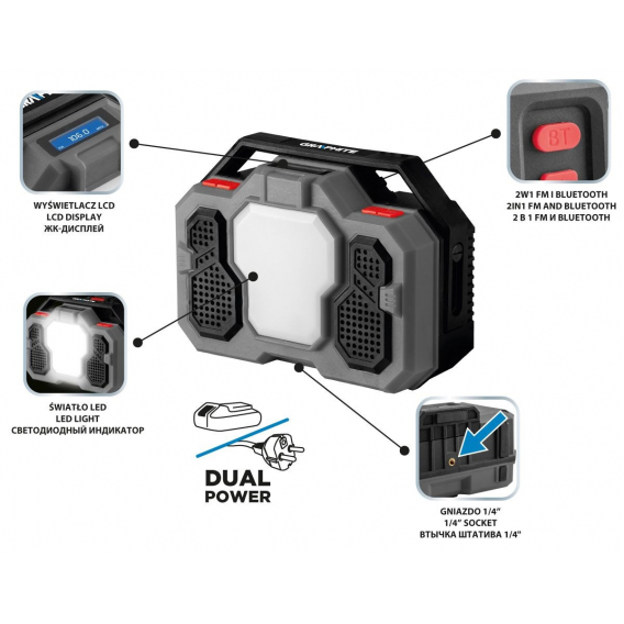 Obrázok pre Graphite 58GE104 rádio