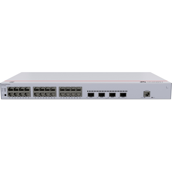 Obrázok pre HUAWEI eKit S310 Series S310-24T4X Řízený L2+ Gigabit Ethernet (10/100/1000) 1U Šedá