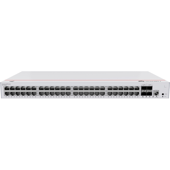 Obrázok pre HUAWEI eKit S310 Series S310-48P4S Řízený L2+ Gigabit Ethernet (10/100/1000) Podpora napájení po Ethernetu (PoE) 1U Šedá