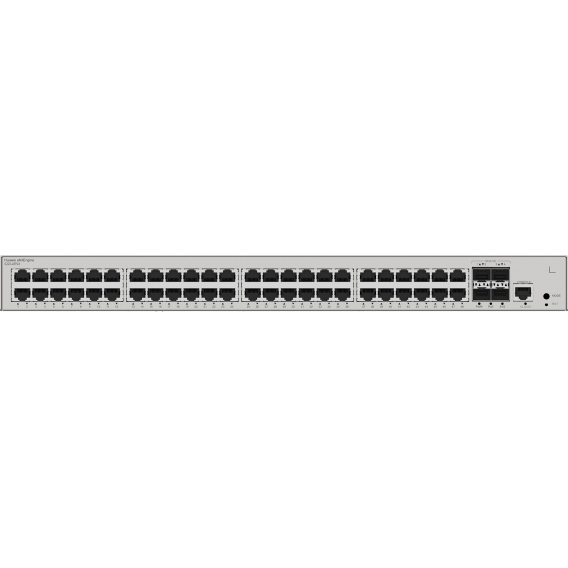 Obrázok pre Huawei S220-48P4X Gigabit Ethernet (10/100/1000) Podpora napájení po Ethernetu (PoE) 1U Šedá