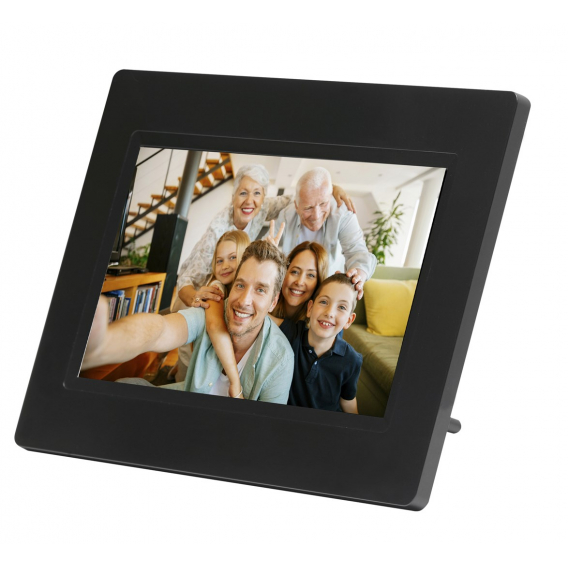 Obrázok pre Denver PFF-710BLACK digitální fotorámeček Černá 17,8 cm (7") Dotyková obrazovka Wi-Fi