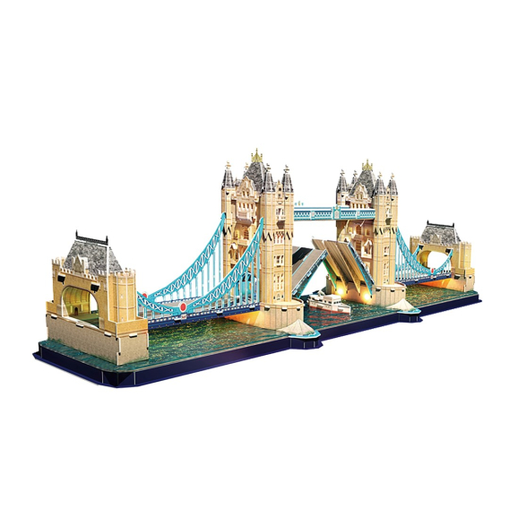 Obrázok pre Van der Meulen Tower Bridge 3D puzzle 222 kusů Budovy