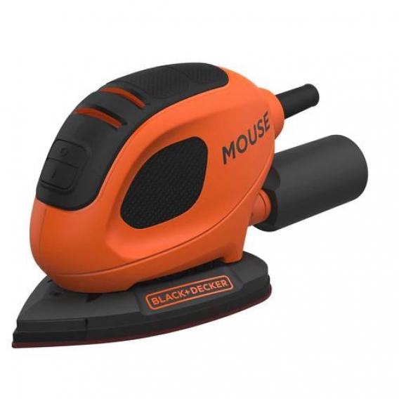 Obrázok pre Black & Decker BEW230K Vibrační bruska 11000 ot/min Černá, Oranžová 55 W