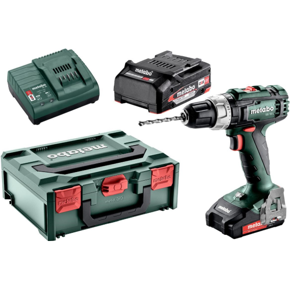 Obrázok pre METABO IMPACT DRILL DRIVER 10.8V 34/17Nm 2x2.0Ah LI-ION POWERMAXX SB BASIC