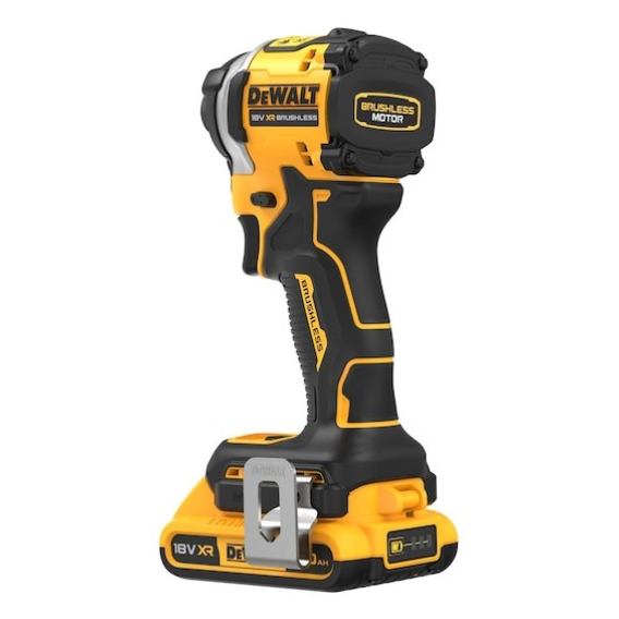 DeWALT DCF850D2T-QW AKU/rázový šroubovák 3250 ot/min Černá, Žlutá Obrázok pre DeWALT DCF850D2T-QW AKU/rázový šroubovák 3250 ot/min Černá, Žlutá