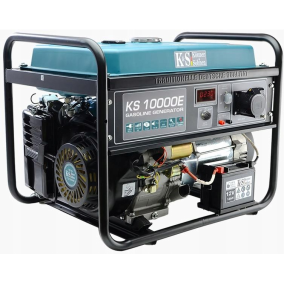 Obrázok pre KS GASOLINE GENERATOR KS 10000E 230V, ELECTRIC START