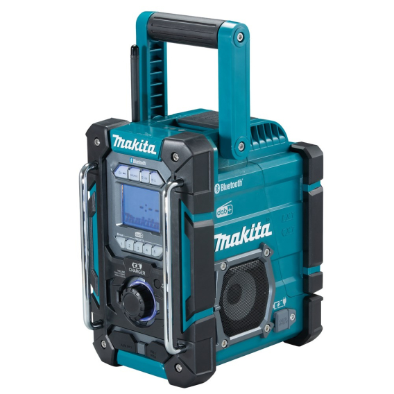 Obrázok pre Makita DMR301 rádio Cestovní Digitální Černá, Modrozelená