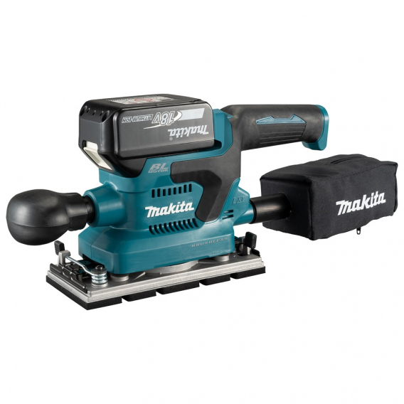 Obrázok pre Makita DBO382Z přenosná bruska Vibrační bruska 12000 ot/min Černá, Tyrkysová 200 W