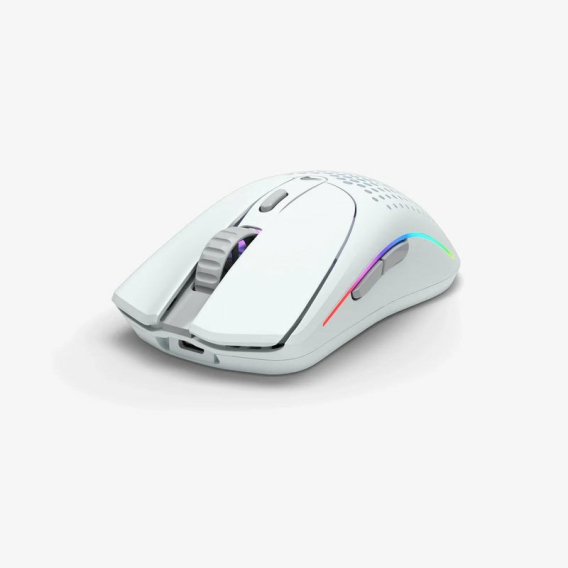 Obrázok pre Glorious PC Gaming Race O 2 myš Hraní Pro praváky RF Wireless + USB Type-C Laser 26000 DPI