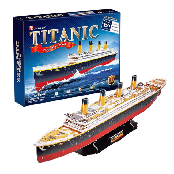 Obrázok pre CUBIC FUN 3D PUZZLE T4011H (306-24011) TITANIC