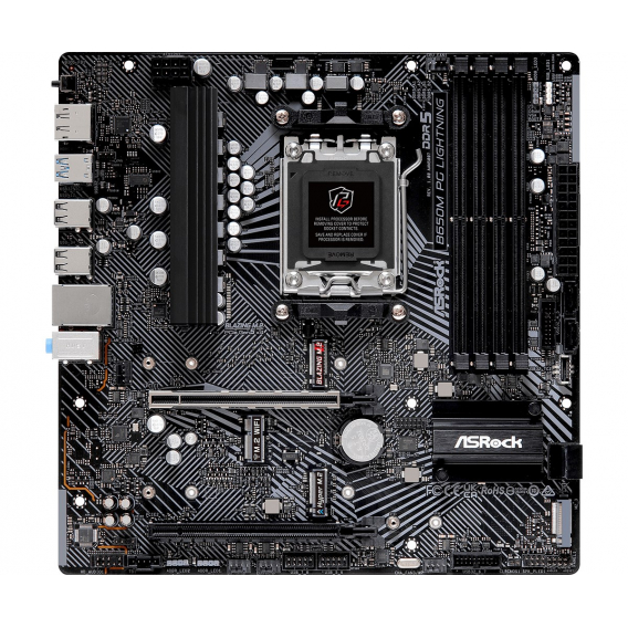 Obrázok pre Asrock B650M PG Lightning AMD B650 Zásuvka AM5 Micro ATX