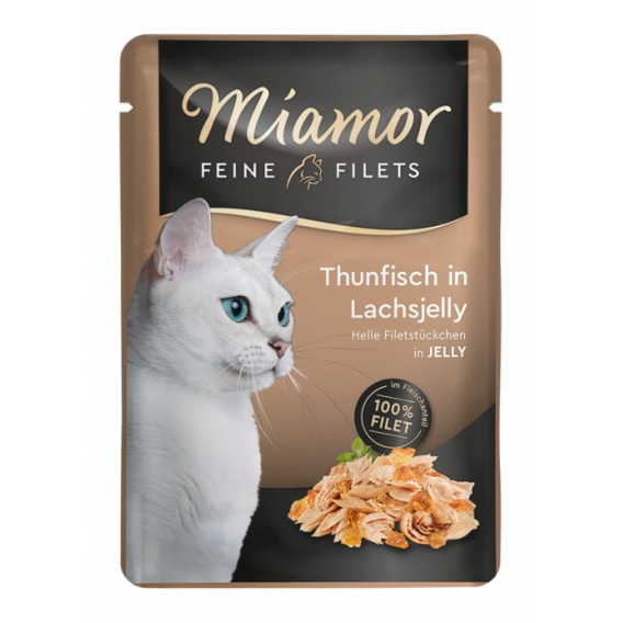 Obrázok pre Miamor 74078 suché krmivo pro kočky 100 g Dospělý jedinec Losos, Tuňák