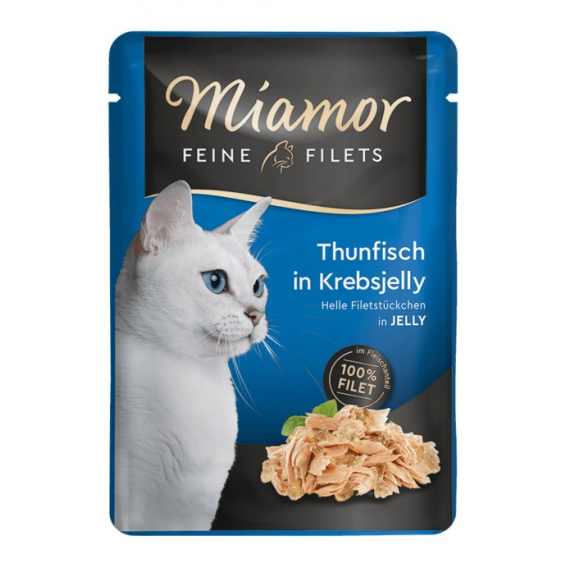 Obrázok pre Miamor 74080 suché krmivo pro kočky 100 g Dospělý jedinec Crab (pet food flavor), Tuňák