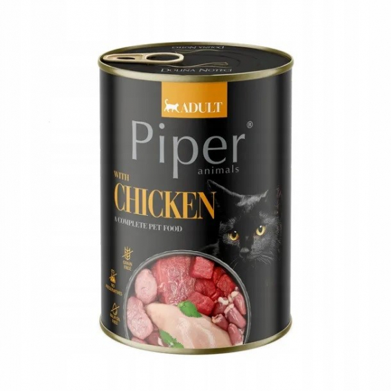 Obrázok pre PIPER Animals with chicken - mokré krmivo pro kočky - 400g