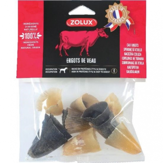 Obrázok pre ZOLUX Calf hooves - žvýkačka pro psa - 100g