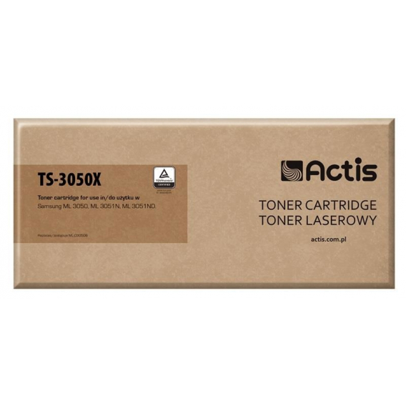Obrázok pre Actis Tonerová kazeta TS-3050X (náhrada za Samsung ML-D3050B; standardní; 8000 stran; černá)
